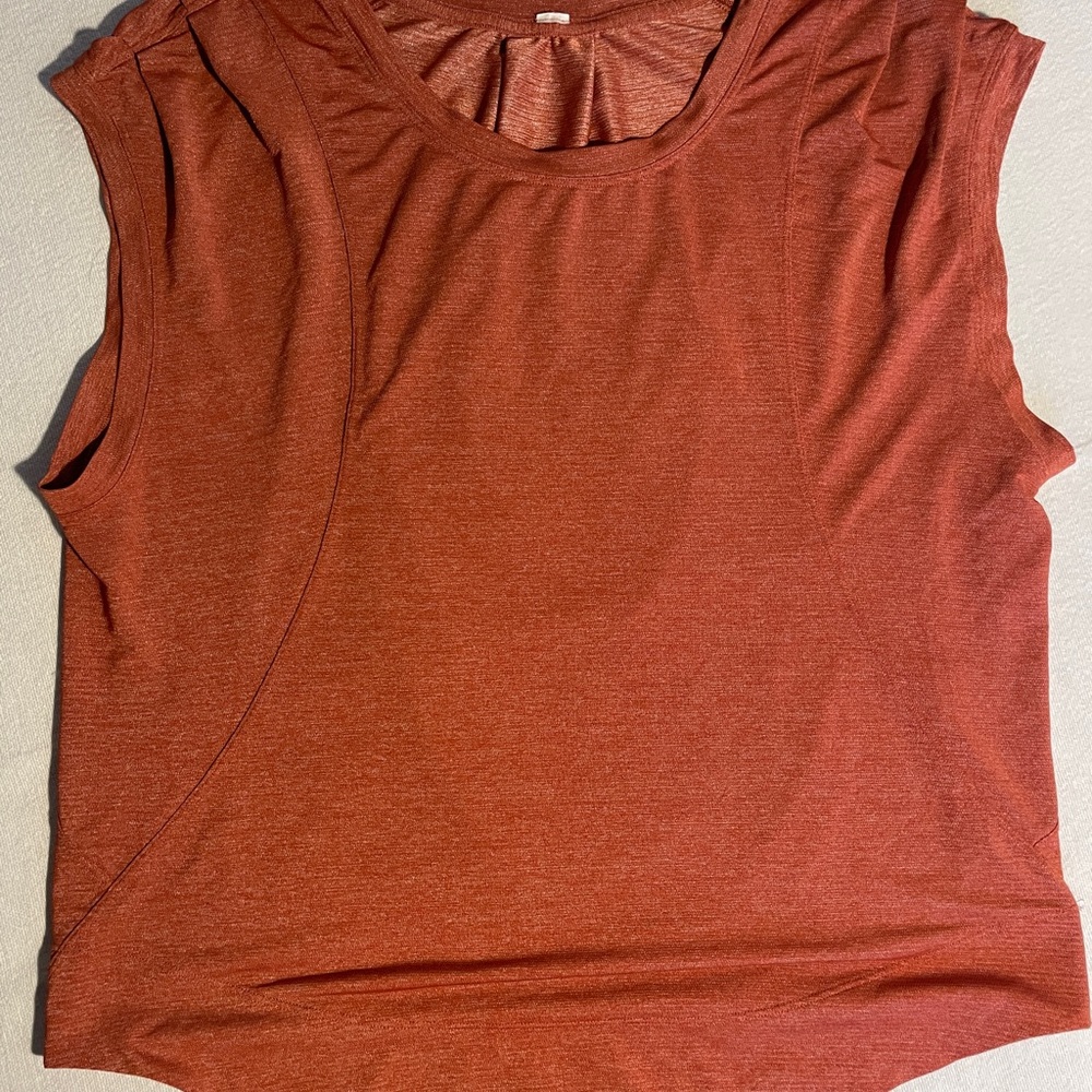 lululemon athletica Rust Muscle Tee